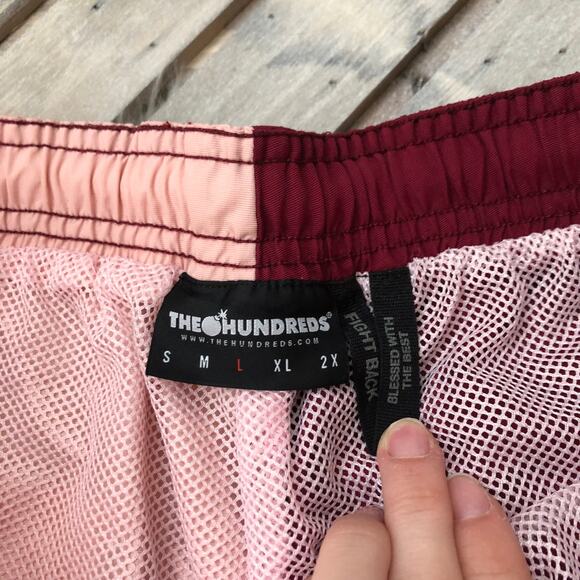 The Hundreds Colorblock Drawstring Shorts - Picture 3 of 8
